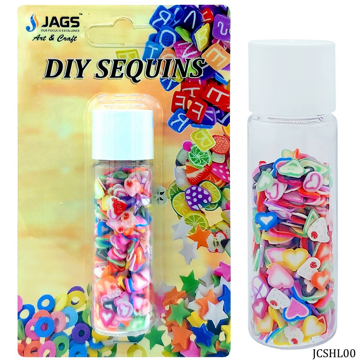 jags-mumbai Sequin Sequins, shakers for resin Heart