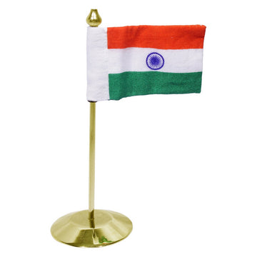 jags-mumbai Table Top Flags Table Top Flag Gold