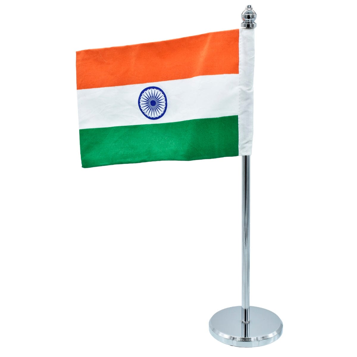 jags-mumbai Table Top Flags Table Top Flag Long Silver 11 Inch