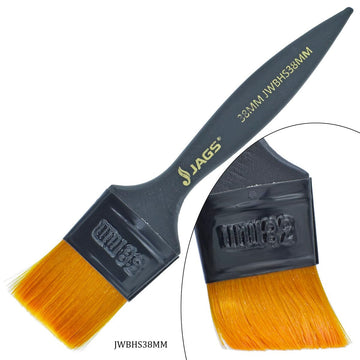 Jags Wash Brush Synthetic Hair Black Handle 38MM - Premium Cleaning Tool for Effortless Shine