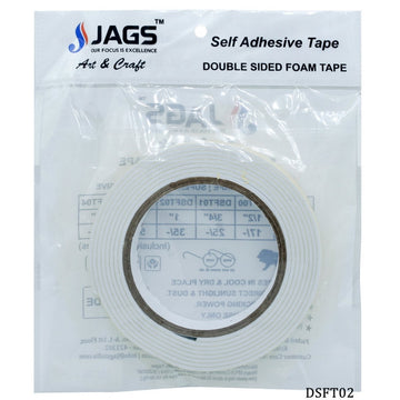 jags-mumbai Two way tape Two Way Tape, Double Sided Tape- 1 inches