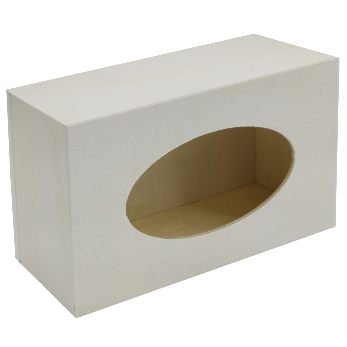 jags-mumbai Wooden Box Wooden Decoupage Tissue Box Big - Contain 1 Unit