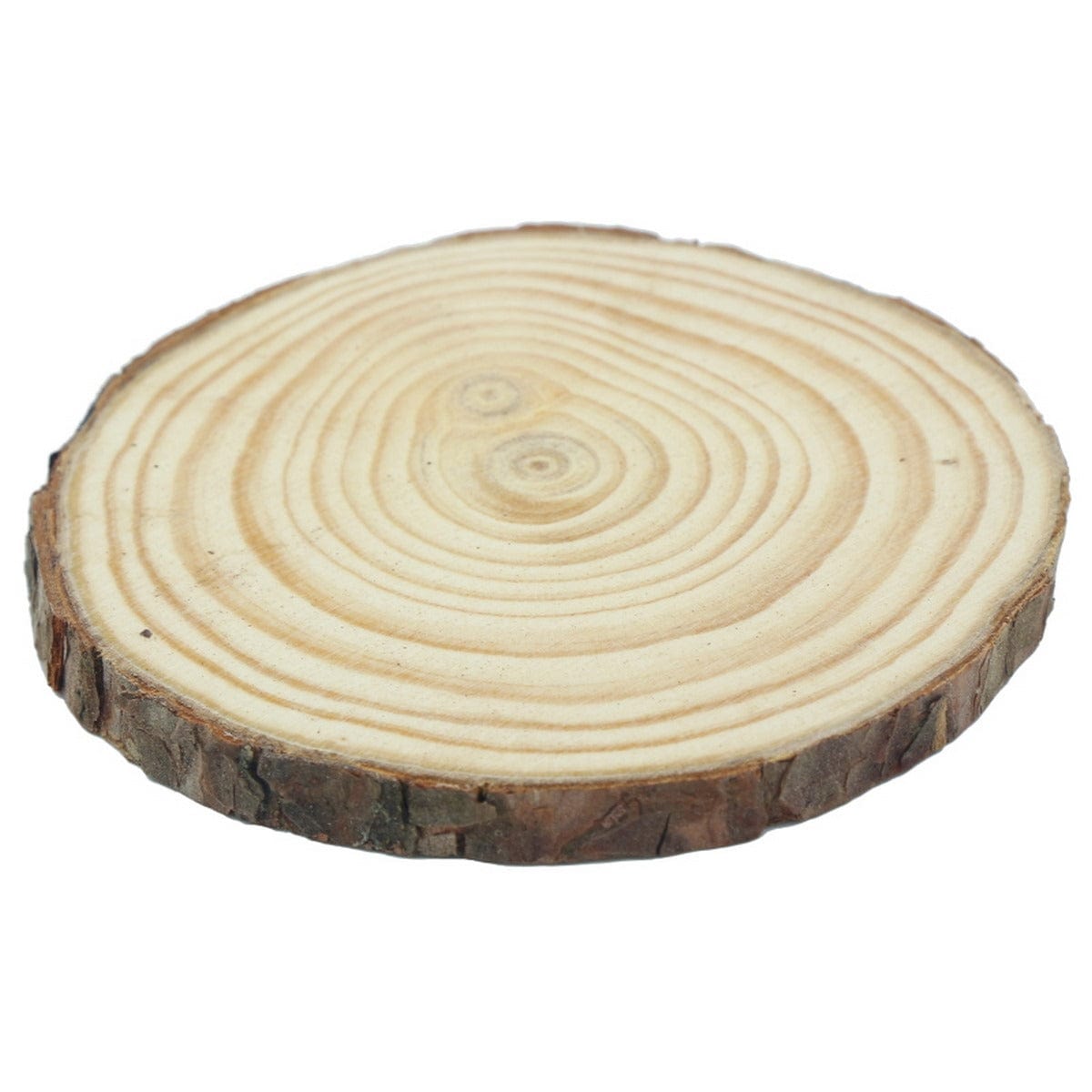 jags-mumbai Wooden Slice Wooden Plate, wooden slice (Durable) 10-13 Cm