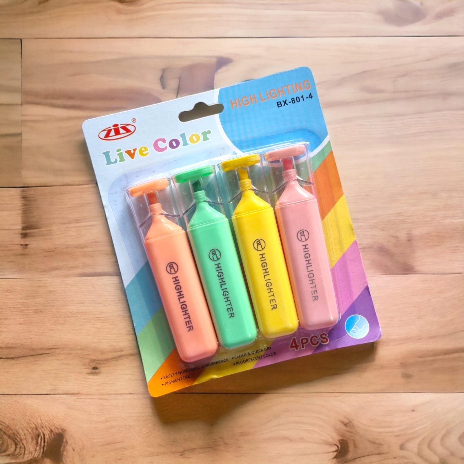 Pastel Highlighters for All types of paper No stain on paper midli