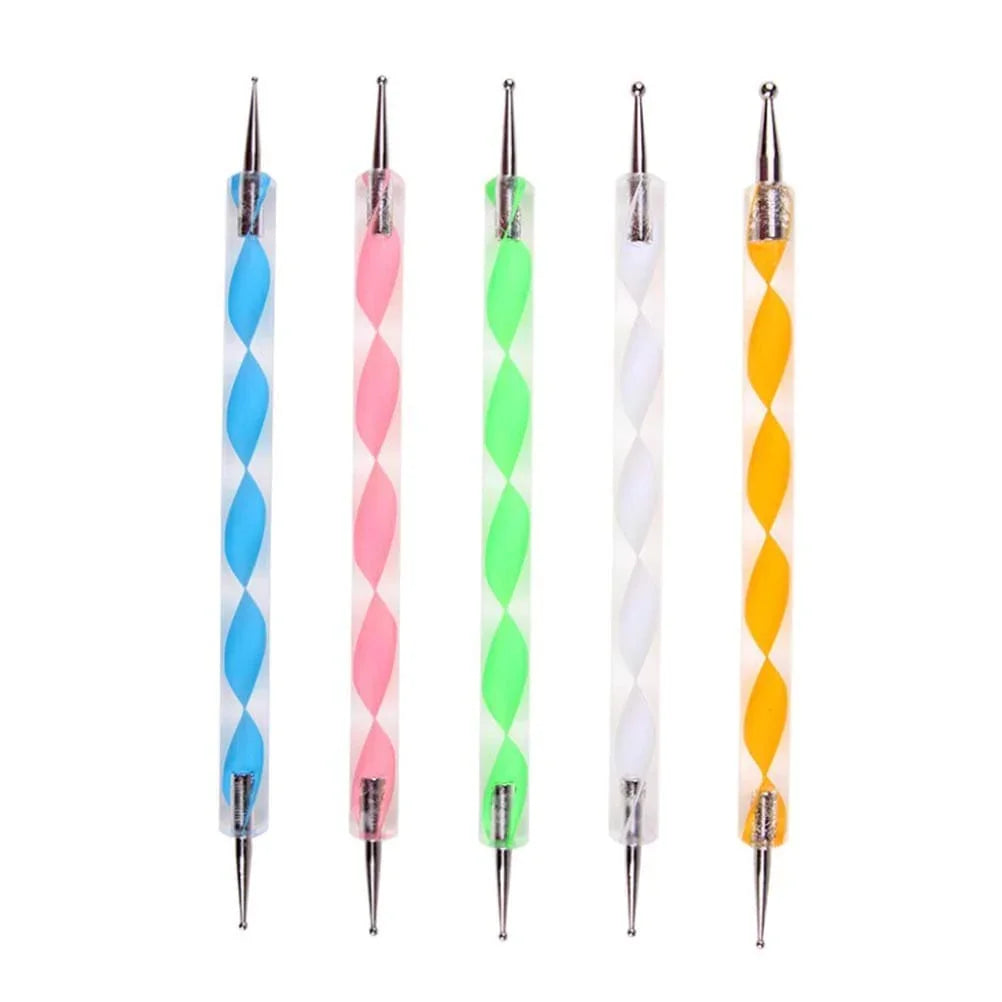 Mandala Dotting Tools with Acrylic Handles Piece Set