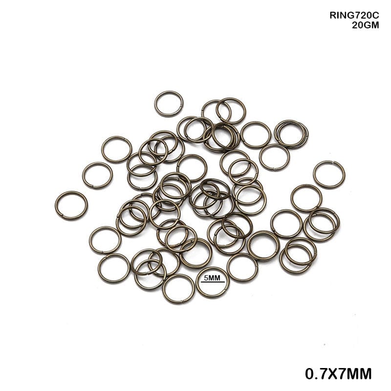 MG Traders 1 Jewellery Jump Ring 0.7X7Mm 20Gm Copper (Ring720C)