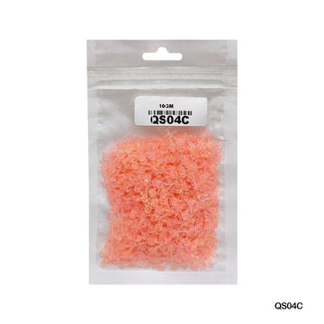 Qs04C Cherry Glitter 9Mm 10Gm Sequins