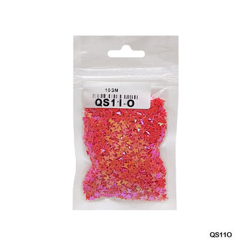 Qs11O Butterfly 3Mm Pink3 10Gm Sequins