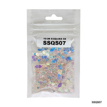 MG Traders 1 Sequin Ssqs07 Multi 10Gm Sequins Ss