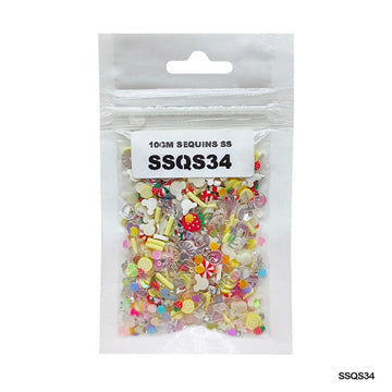 Ssqs34 Multi 10Gm Sequins Ss