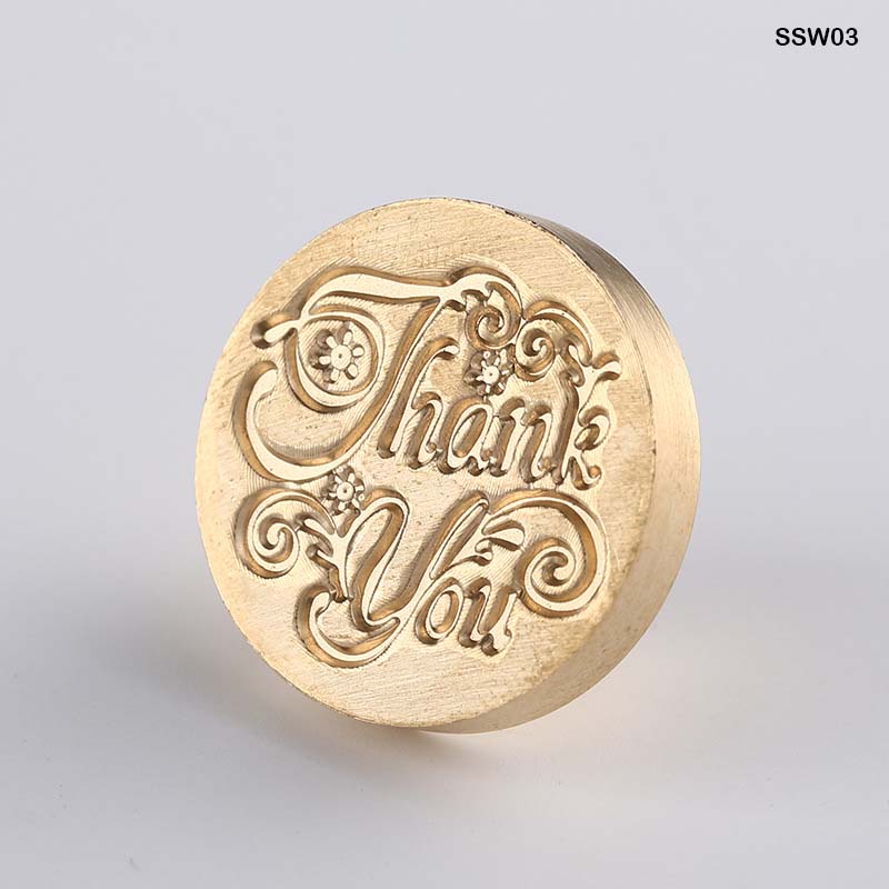 MG Traders 1 Stamp Ssw03 Wax Seal Stamp Without Handle