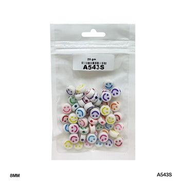 Bracelet Beads Plastic 20Gm (A543S)