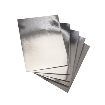 MG Traders Card Stock A3 Card Stock 10 Sheet Silver 250Gsm (A310S)