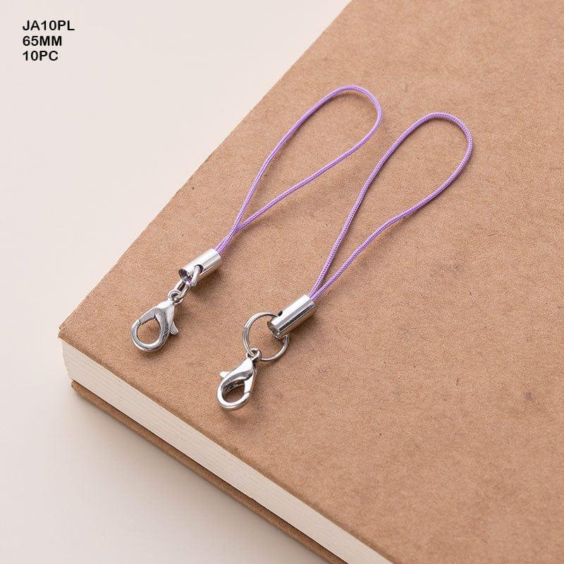 MG Traders Chains & Hooks Ja10Pl 10Pc Claps Thread 65Mm Purple