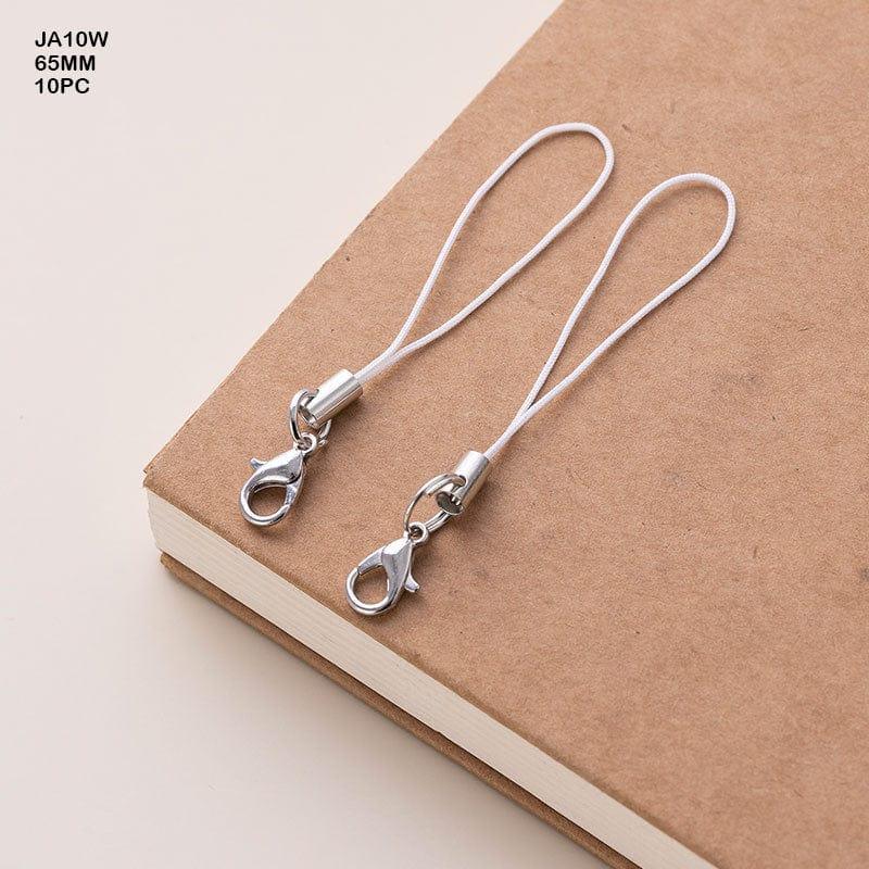 MG Traders Chains & Hooks Ja10W 10Pc Claps Thread 65Mm White