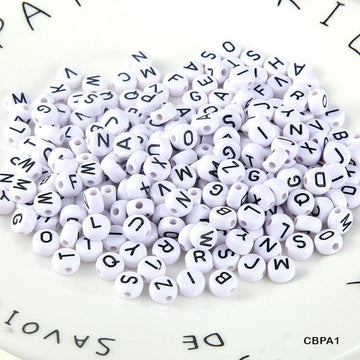 Cbpa1 Craft Beads Plastic 4*7Mm 500Gm A1