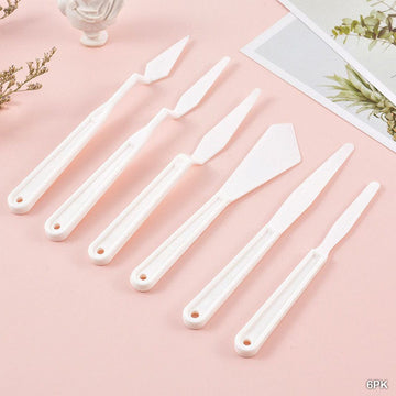 6Pc Plastic Painting Knife (6Pk)  (Pack of 4)