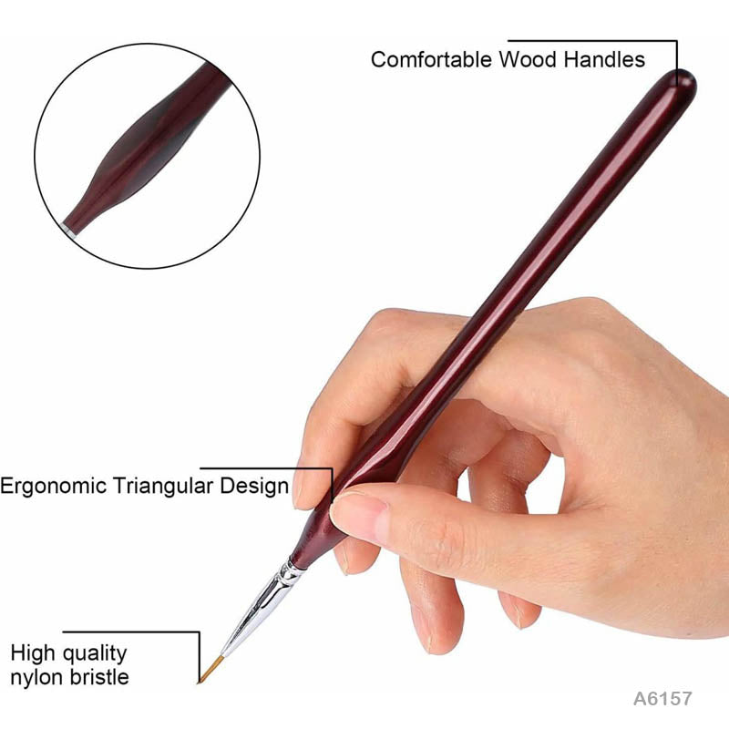 MG Traders Drawing Materials A6157 Paint Brush 12Pc Ultra Thin