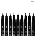 MG Traders Drawing Materials Pigment Liner Pen 9Pc (8050I-9)