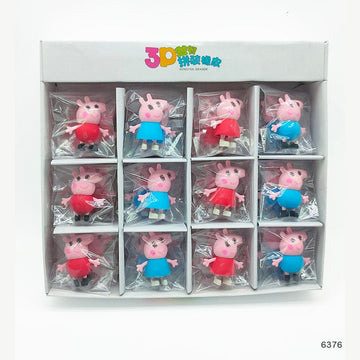 6376 Peppa Pig Eraser (36Pcs)