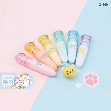 Q1360 Highlighter 6Pc Cat  (Pack of 2)