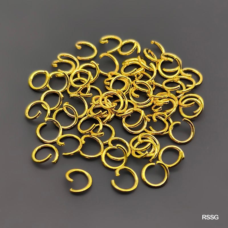 MG Traders Keychain Ring Ring Ss 10Mm Gold 1Kg (Rssg)