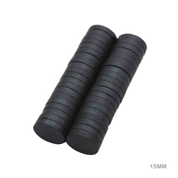 Black 15X3Mm Magnet 50Pc (15Mm)  (Pack of 3)