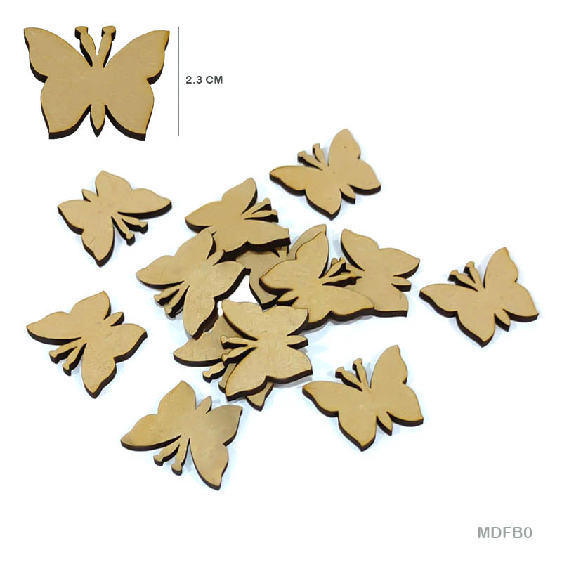 MG Traders MDF & wooden Crafts Mdf Cutout Butterfly Jd(Mdfb0)