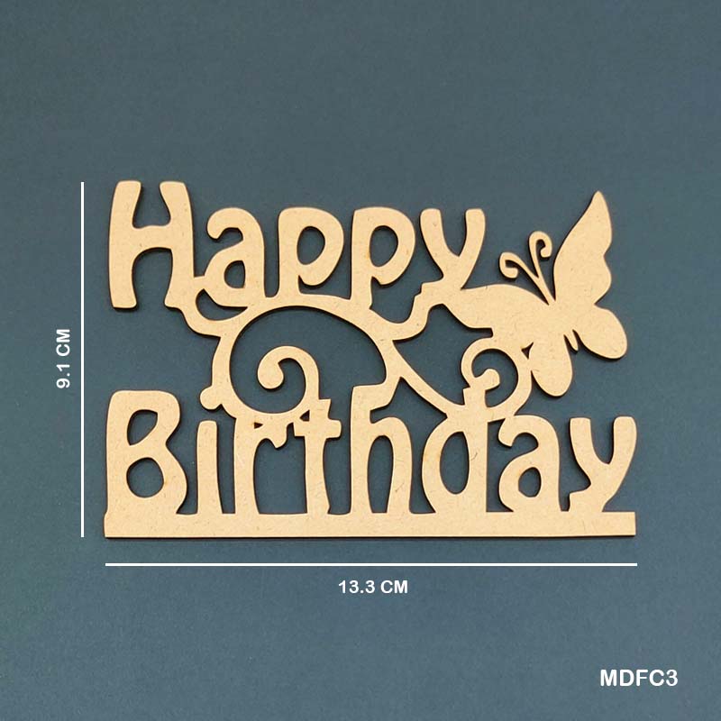 MG Traders MDF & wooden Crafts Mdf Cutout (Mdfc3)