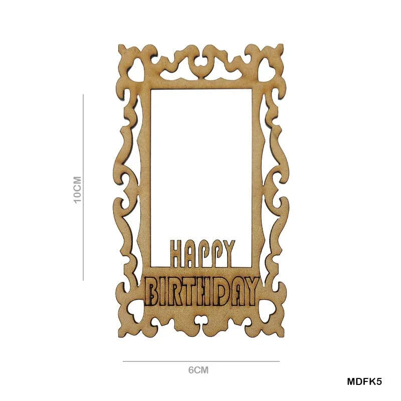 MG Traders MDF & wooden Crafts Mdf Cutout (Mdfk5)