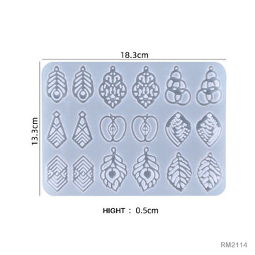 Rm2114 Silicone Mould (18.3X13.3Cm)