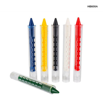 Face Paint Stick 6 Bright Color Push-Up (Hb600A)  (Contain 1 Unit)