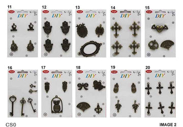 Metal Charms Small (Cs0)  (Contain 1 Unit)