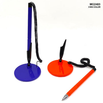 MG Traders Pack Pen Desk Pen Round Mg248-3  (Contain 1 Unit)