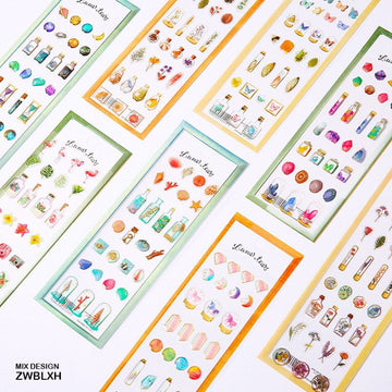 MG Traders Pack Stickers Zwblxh Journaling Sticker Lunar Tears 603983  (Contain 1 Unit)