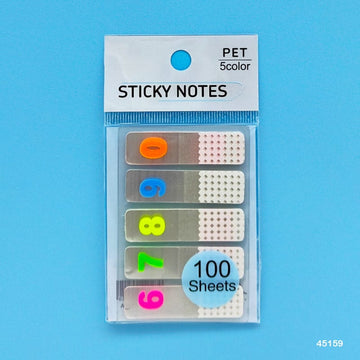 45159 Sticky Notes 12X45Mm 5 Tp 6 To 0  (Contain 1 Unit)
