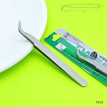 Ts15 Tweezer Stainless Steel  (Contain 1 Unit)