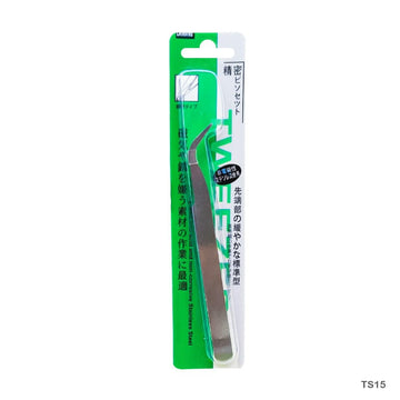Ts15 Tweezer Stainless Steel  (Contain 1 Unit)