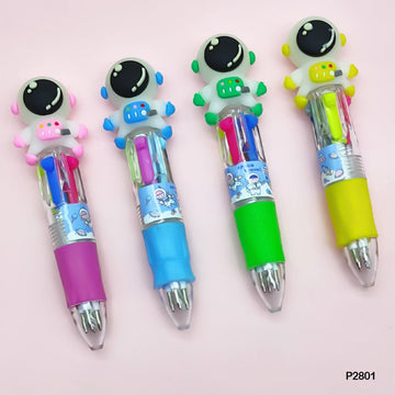P2801 4 Color Astronaut Mini Pen 36Pc
