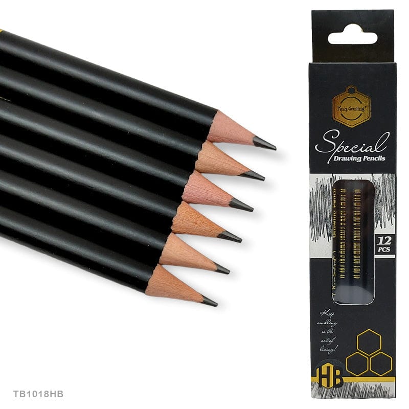 MG Traders Sketching Pencil 12Pc Hb Special Drawing Pencil (Tb1018Hb)