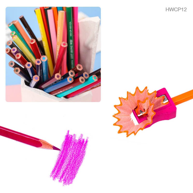 MG Traders Sketching Pencil Hwcp12 12 Color Advanced Colour Pencils