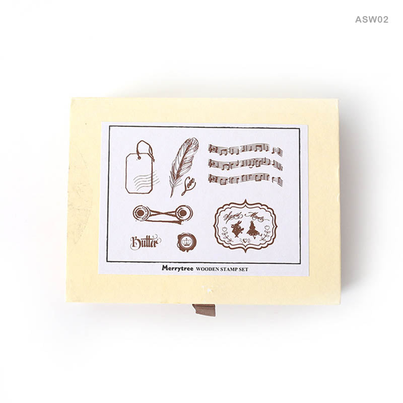 MG Traders Stamp Asw02 Wooden Decorative Stamp
