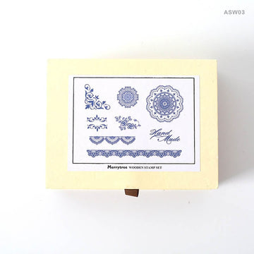 MG Traders Stamp Asw03 Wooden Decorative Stamp