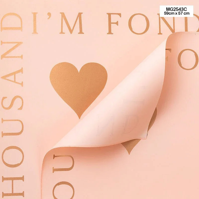 MG Traders Wrapping Papers Wrapping Paper Plastic (20 Sheet) Mg2543C