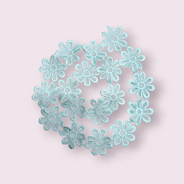 Pastel lace and ribbon for craft, scrapbooks and DIY- 1 meter