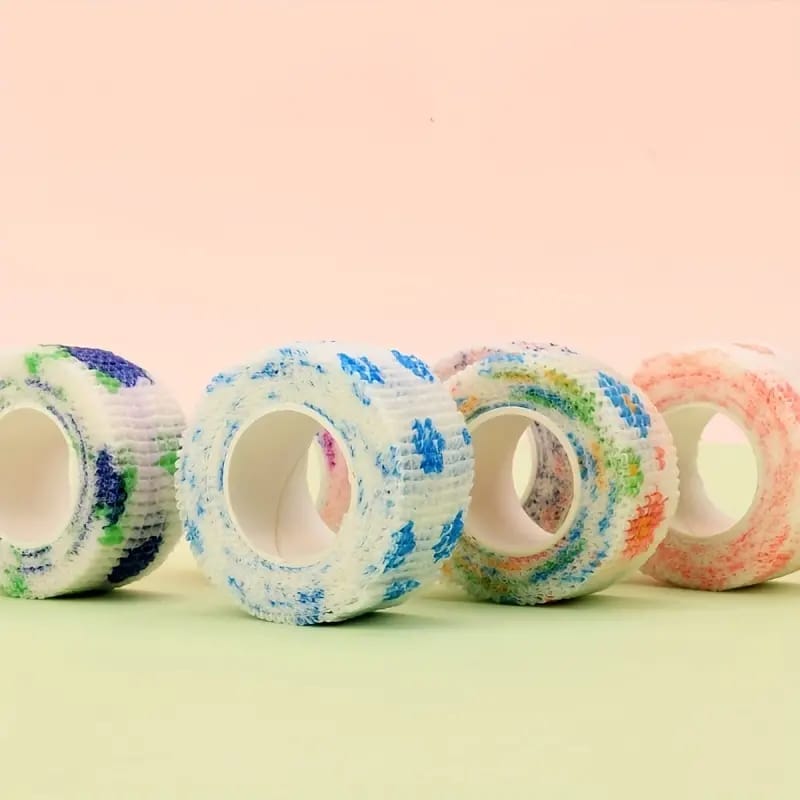 Mumbai market Scrapbooking & Designed Papers Cute-Printed  Colorful Finger Bandage- Multipurpose