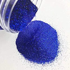 MEYSPRING Sapphire Sparkle - Blue Glitter for Resin - 50g - Fine Glitter for Crafts - Light Blue Glitter - Resin Glitter - Blue