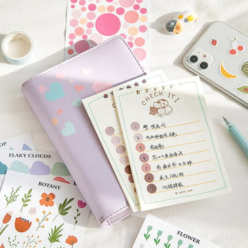 Pastel High-Quality Journaling and Scrapbooking Stickers-2 sheets