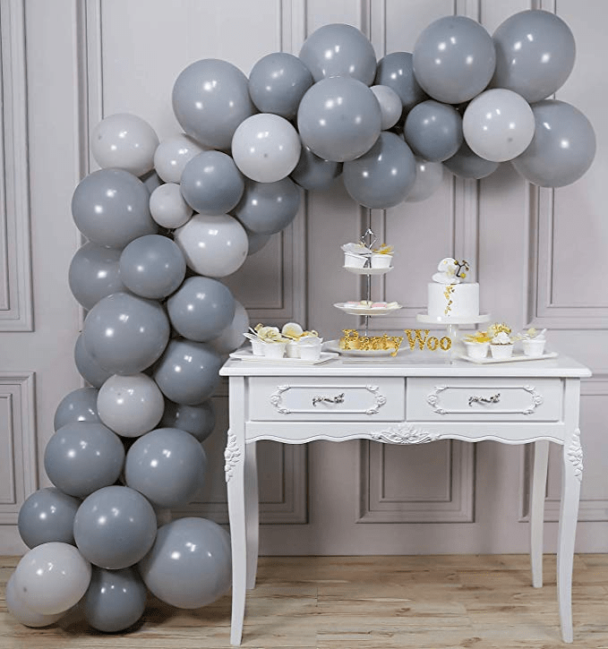 Grey balloons store