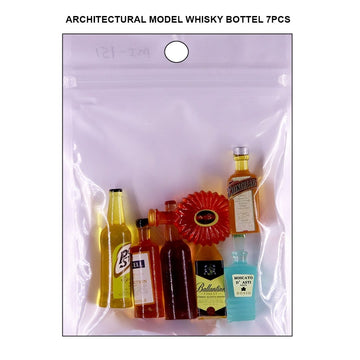 Architectural Model Miniature Whisky Bottles